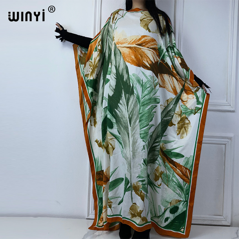 Boho Summer Beach Maxi Dress - WINYI yaz kaftan Afrika Kadınlar Boho
