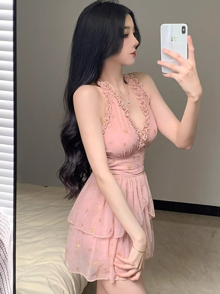 Skirts - Bayanlar 2026 Moda Etekli Monokini Göbek