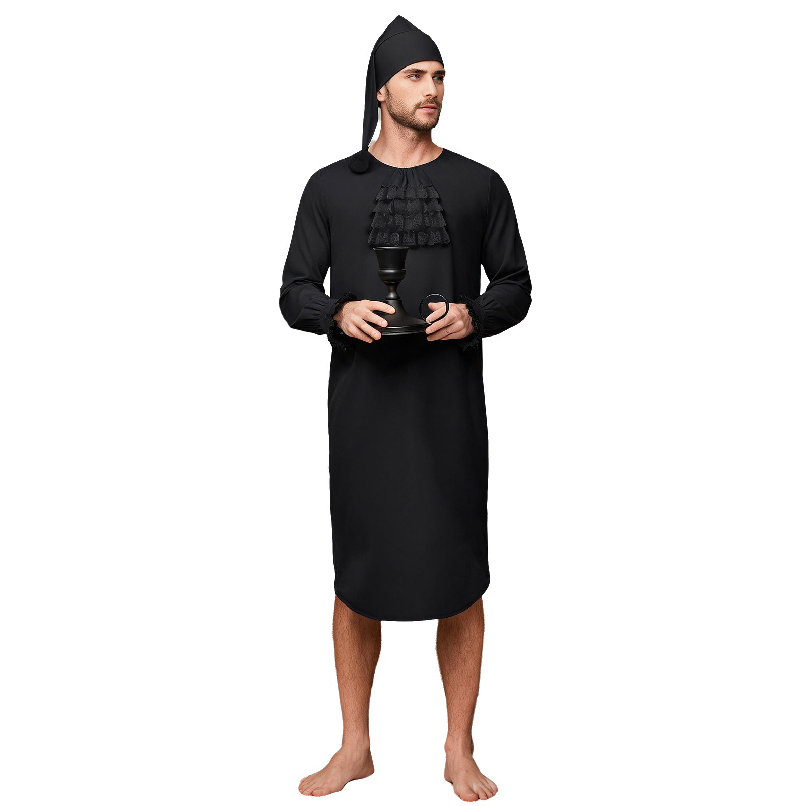 Dresses - Erkek Orta Çağlı Viktorya Dönemi Gecelik