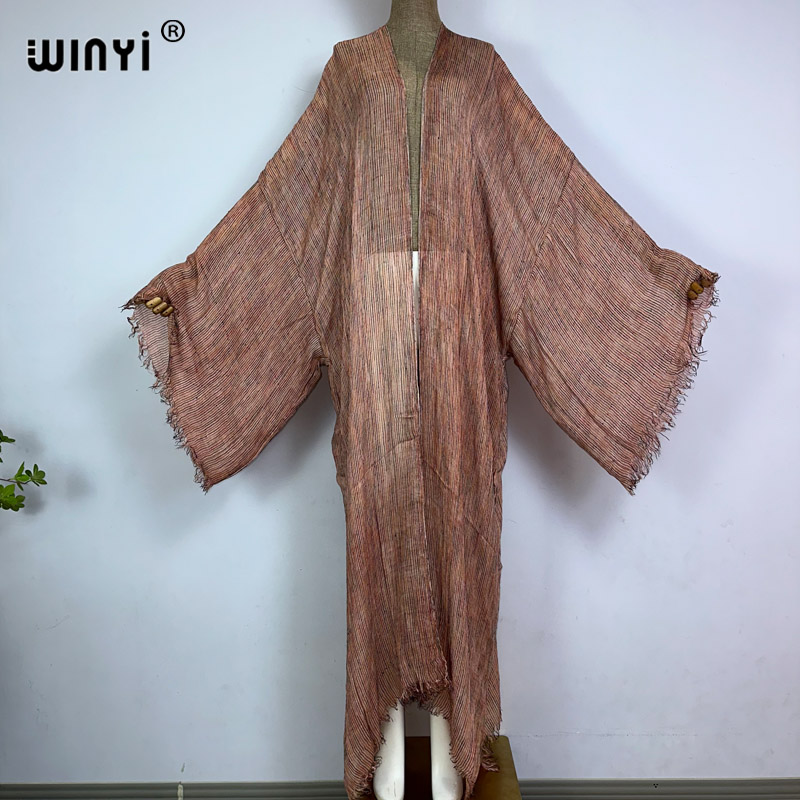 Boho Summer Beach Maxi Dress - WINYI Yeni Yüksek Kaliteli Rahat Kadın