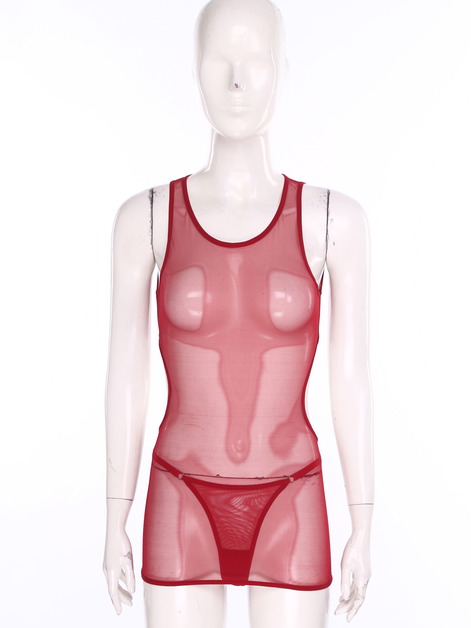 Kadınlar için Seksi Şeffaf Fil - Sexy Mesh Sheer Bodycon Dress incelemesi ve fiyatı