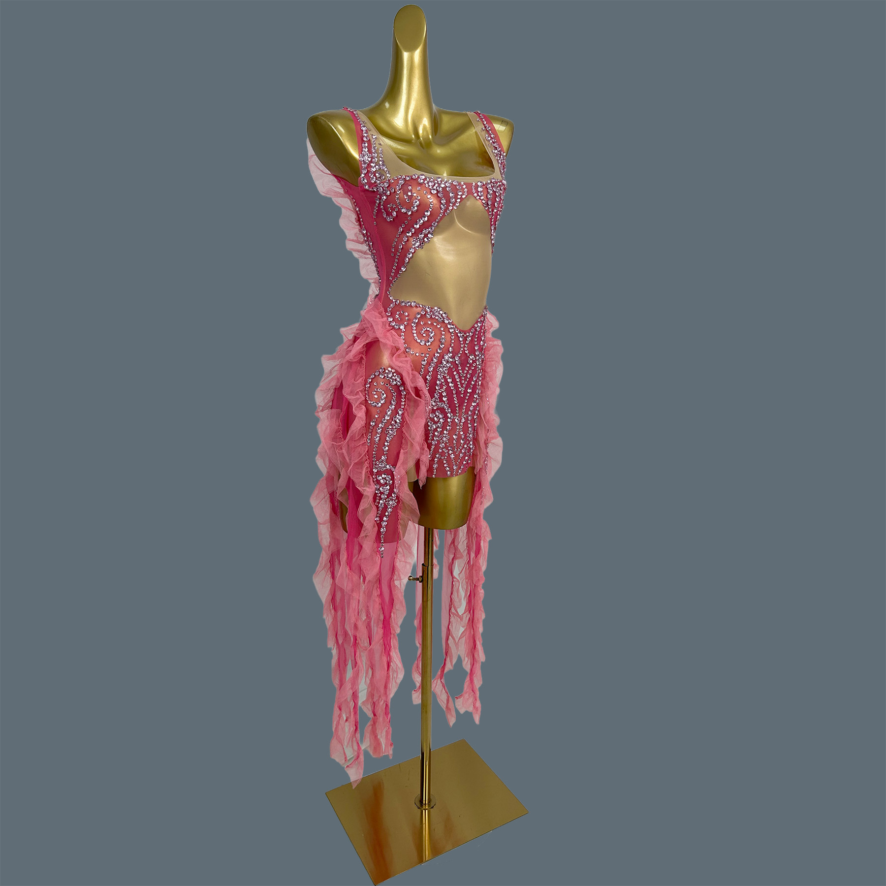 Moda Işıltılı Kristal Taşlı Fı - Sparkly Rhinestone Club Party Dress incelemesi ve fiyatı