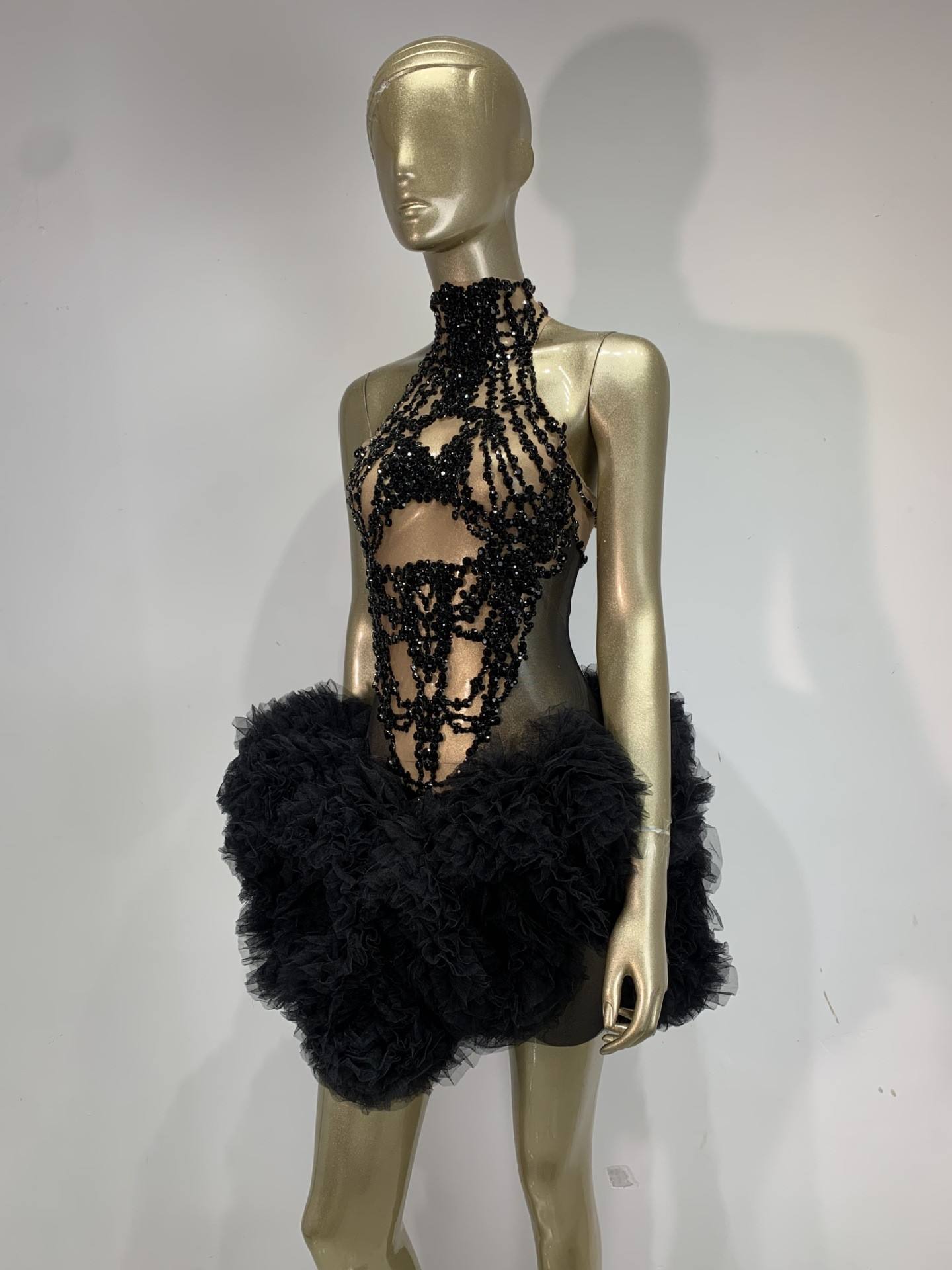 Kadın Mini Elbise Işıltılı Yap - Sparkly Rhinestone Club Party Dress incelemesi ve fiyatı