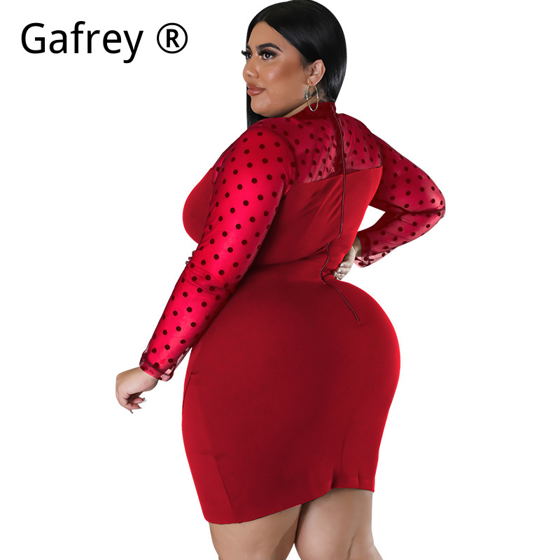 XXL 3XL 4XL 5XL Büyük Beden Ka - Sexy Mesh Sheer Bodycon Dress incelemesi ve fiyatı