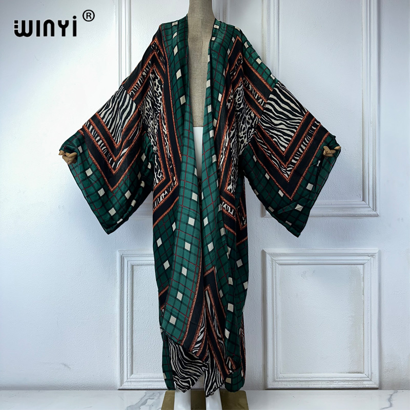 WINYI kimono seksi yaz 2025, k - Boho Summer Beach Maxi Dress incelemesi ve fiyatı