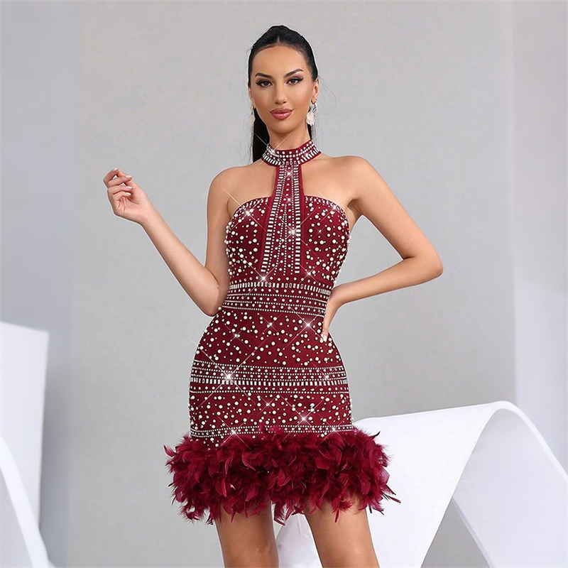 Doyerl Sparkly Rhinestone Doğu - Sparkly Rhinestone Club Party Dress incelemesi ve fiyatı