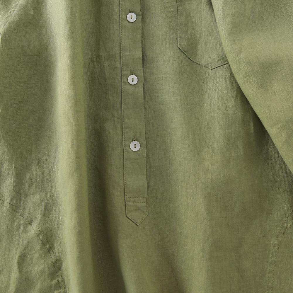 Outlet Japon Tarzı Keten Gömle - Casual Loose Linen Shirt Dress incelemesi ve fiyatı
