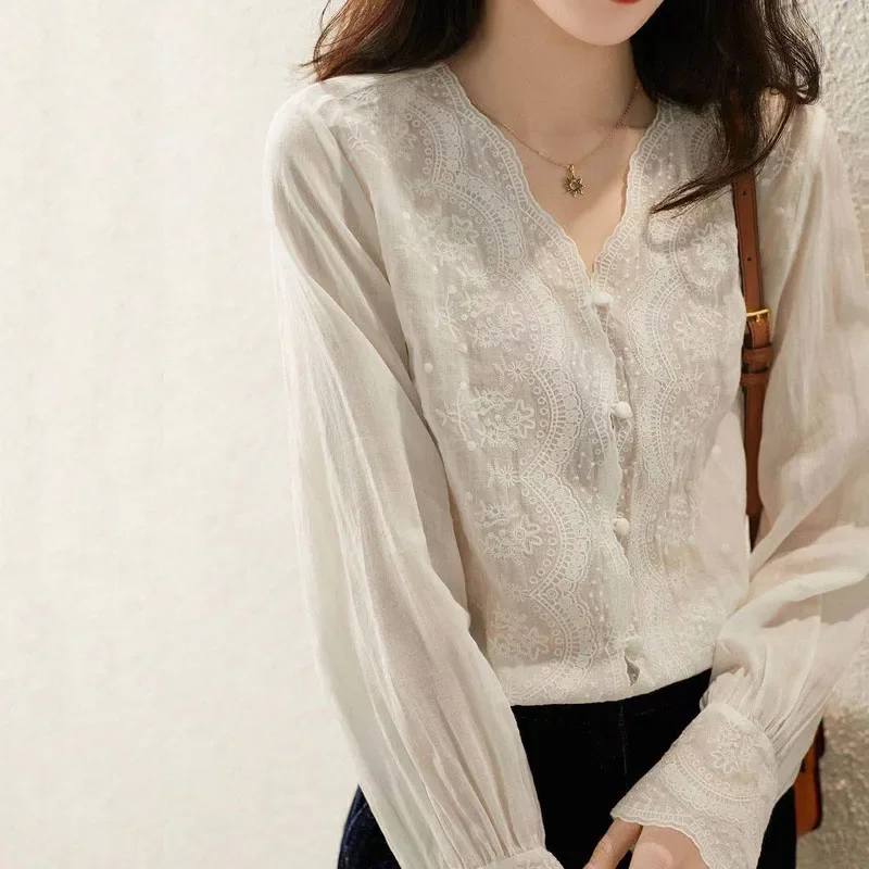 GELITAYIN V Yaka Uzun Kollu Ke - Casual Loose Linen Shirt Dress incelemesi ve fiyatı