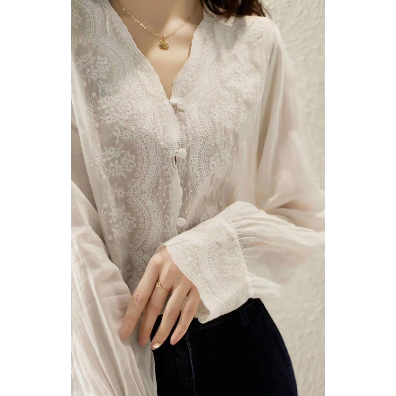 GELITAYIN V Yaka Uzun Kollu Ke - Casual Loose Linen Shirt Dress incelemesi ve fiyatı