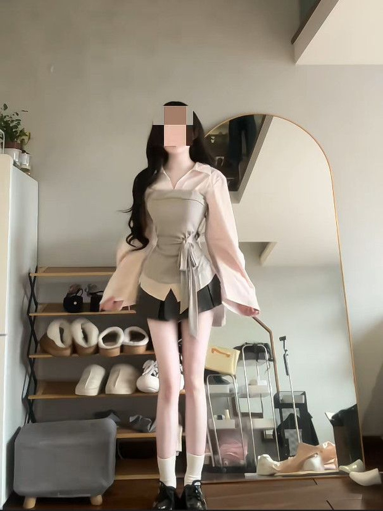 Kadın Büyük Beden Kore Tarzı P - Korean Style A Line Shirt Dress incelemesi ve fiyatı