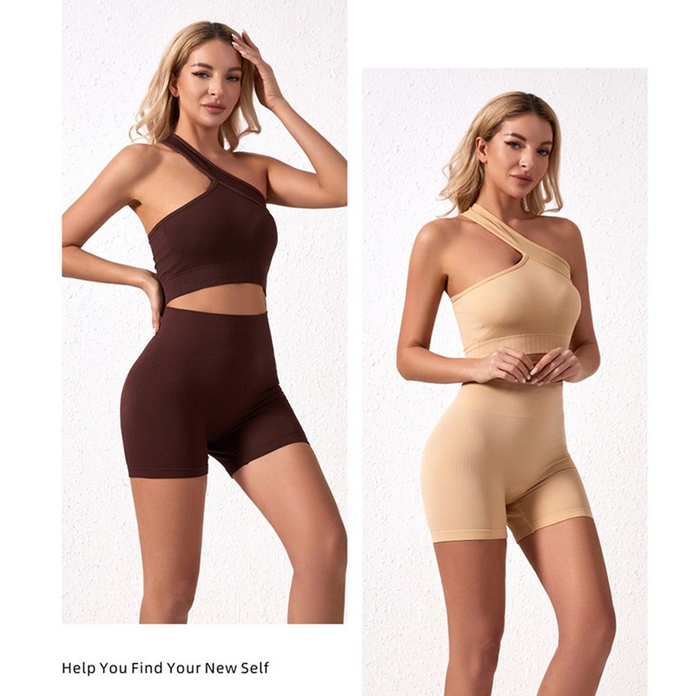 2 Parça Günlük Dikişsiz Kadın  - Seamless Ribbed Workout Tank Top incelemesi ve fiyatı