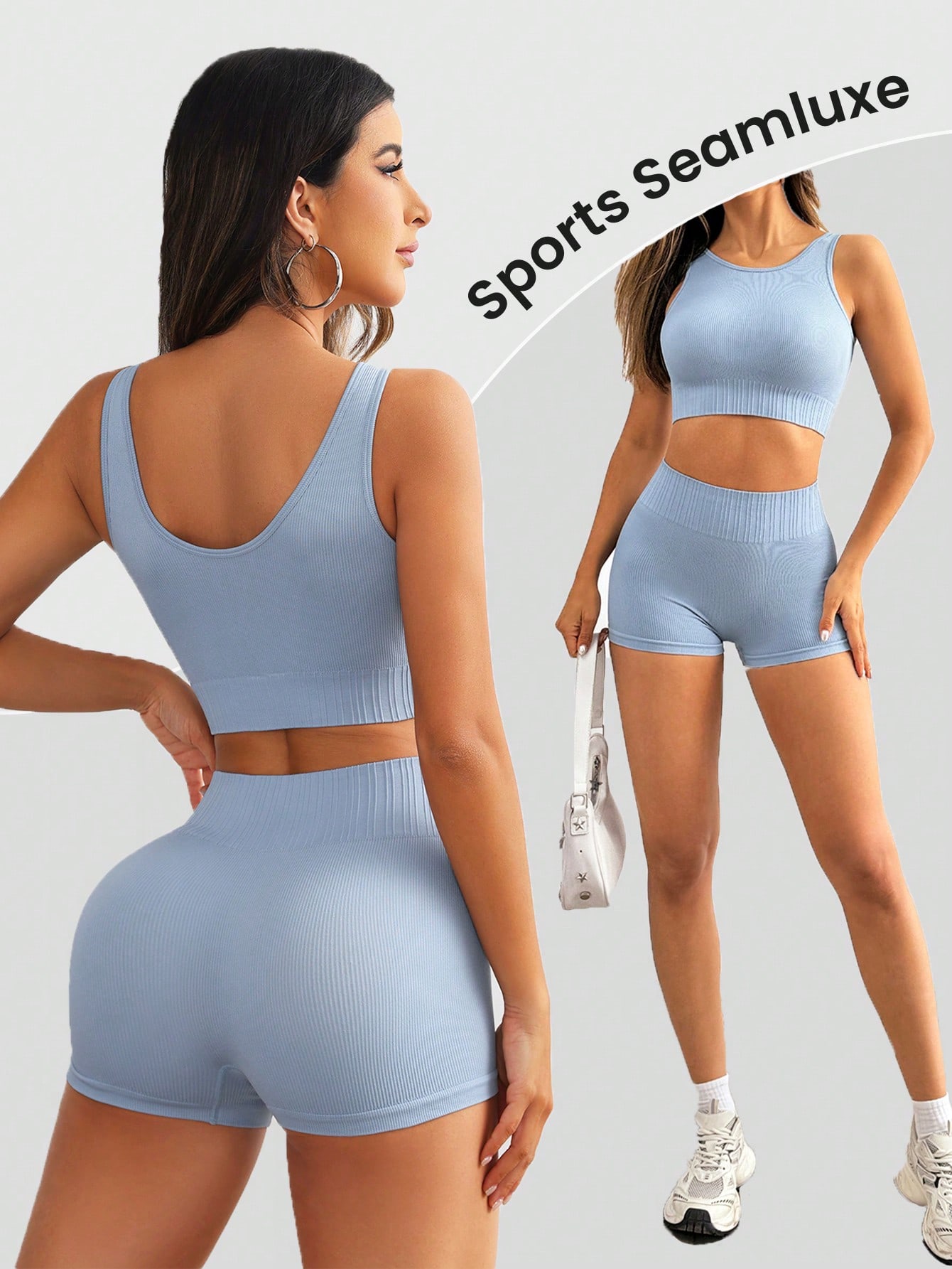 Kadınlar İçin Dikişsiz Fitilli - Seamless Ribbed Workout Tank Top incelemesi ve fiyatı